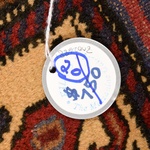 Baluch Pictorial Prayer Carpet Rug, Tower of Jam