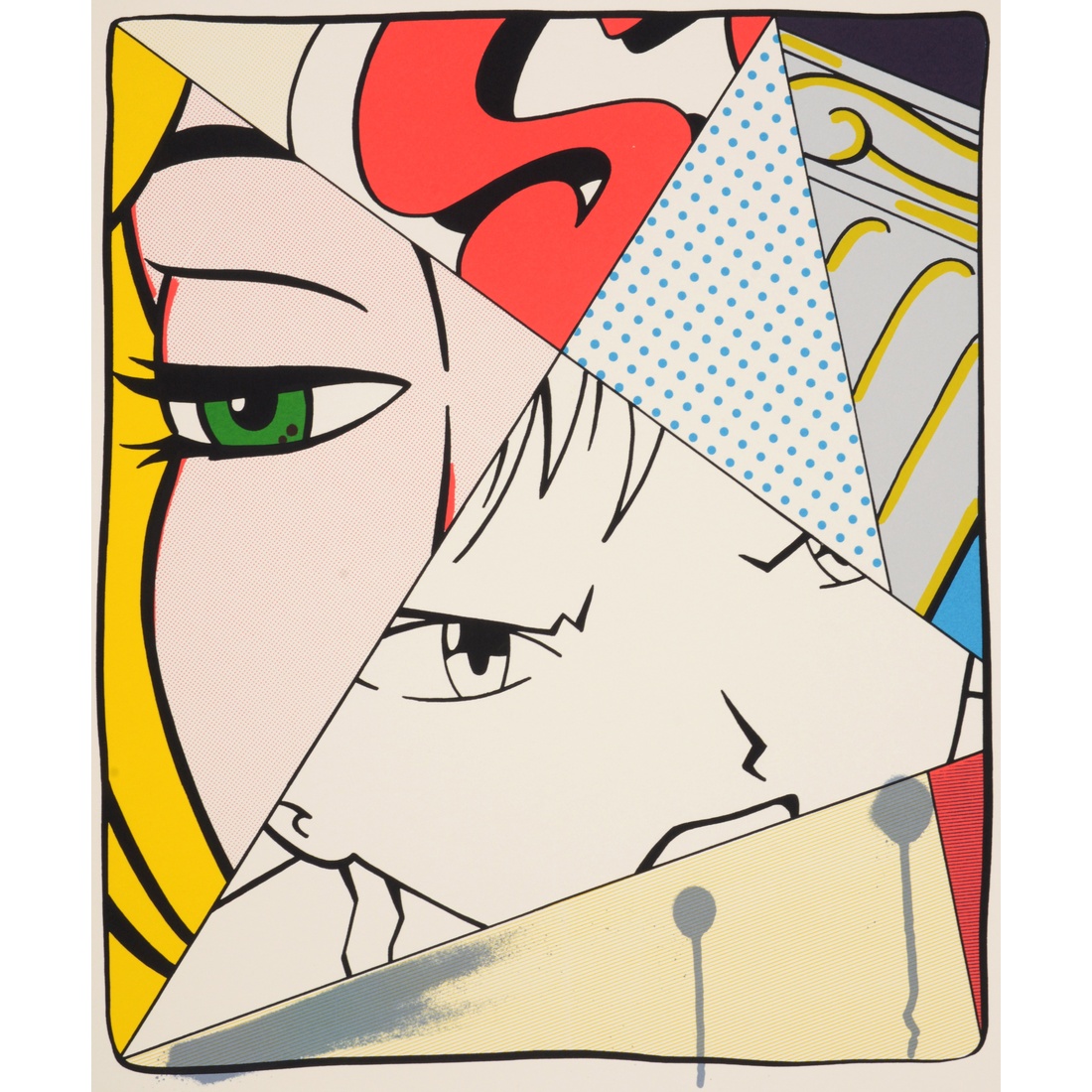 CRASH RED S Serigraph – Palm Beach Modern Gallery