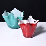 Fratelli Toso FAZZOLETTO Handkerchief Vases, Leslie Pina Collection, Priced Each