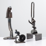 Karl Stirner Abstract Brutalist Bronze Sculptures, Priced Each