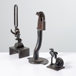 Karl Stirner Abstract Brutalist Bronze Sculptures, Priced Each