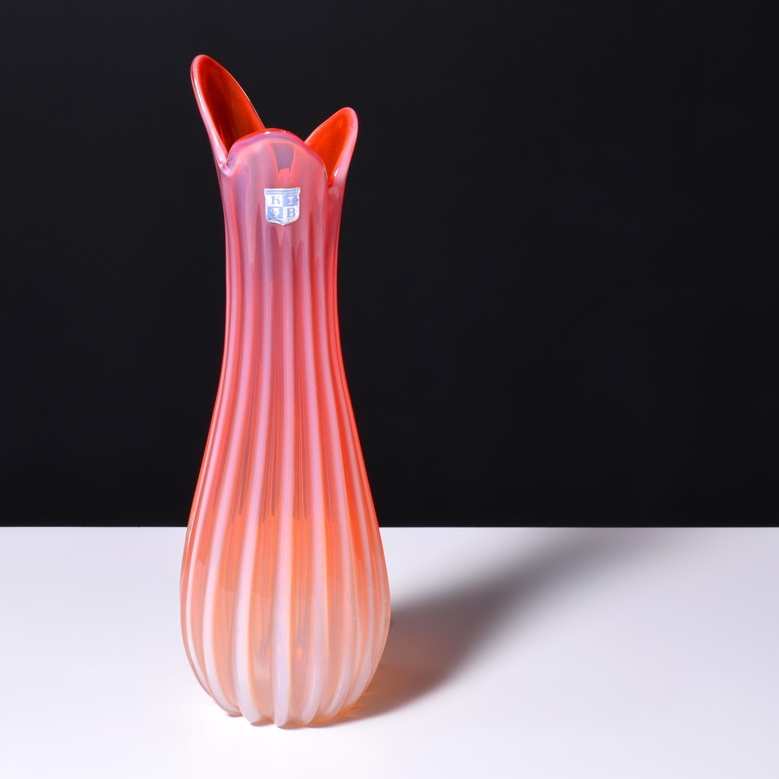 Large Fratelli Toso OPALINO Vase, 16