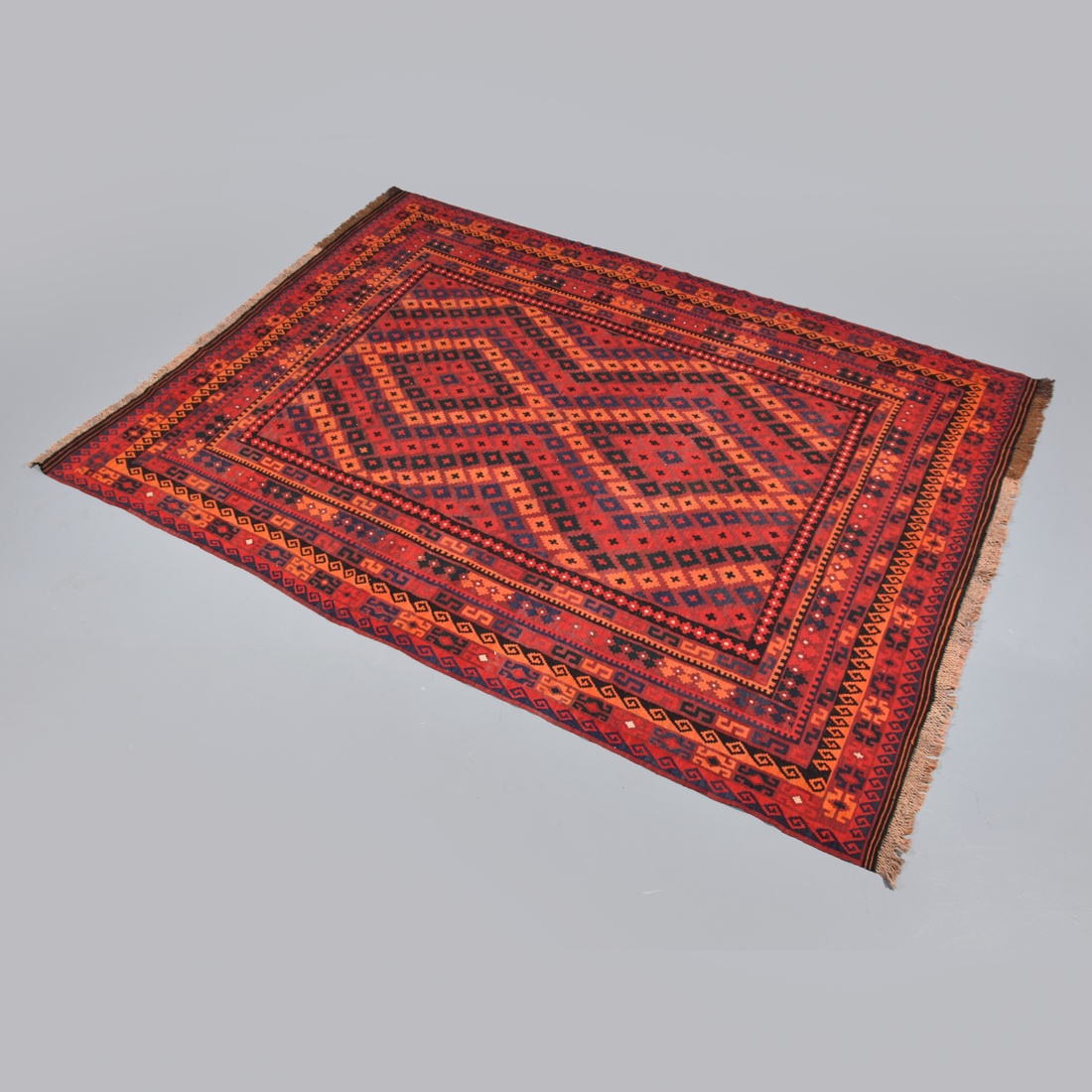 Large Maimana Kilim Rug, 132