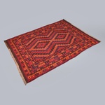Large Maimana Kilim Rug, 132