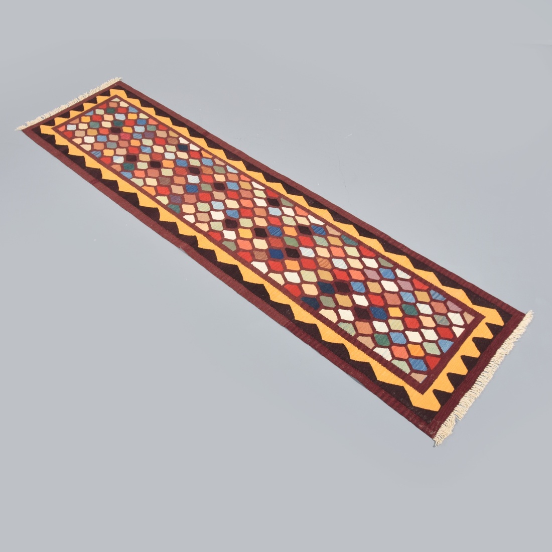 Large Yeni Kilim Runner Rug, 128
