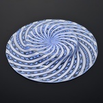 Salviati & Co. FILIGRANA Platter & Footed Bowl, Murano