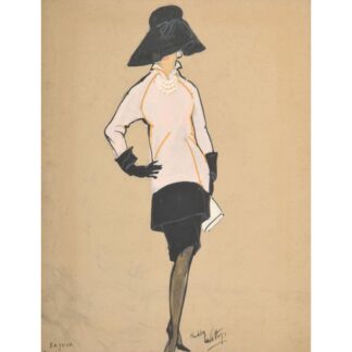 Freddy Wittop “Bajour” Dress Illustration