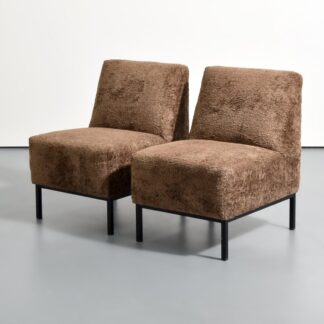 Pair of Alain Richard Lounge Chairs