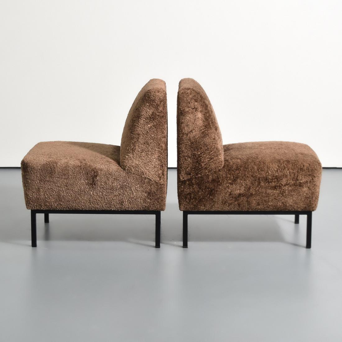 Pair of Alain Richard Lounge Chairs - Image 3