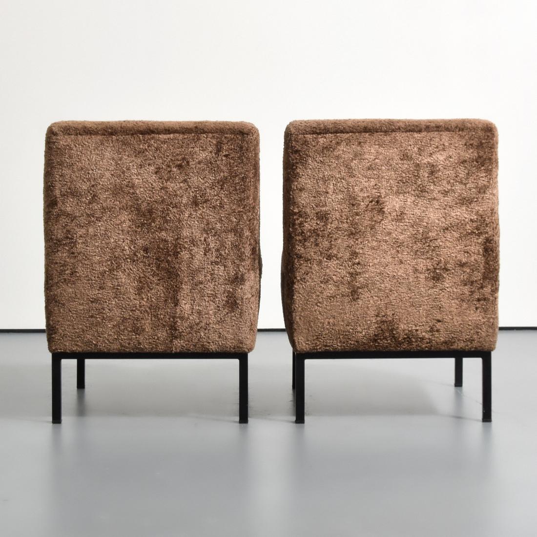 Pair of Alain Richard Lounge Chairs - Image 4