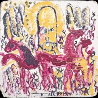 Purvis Young Painting