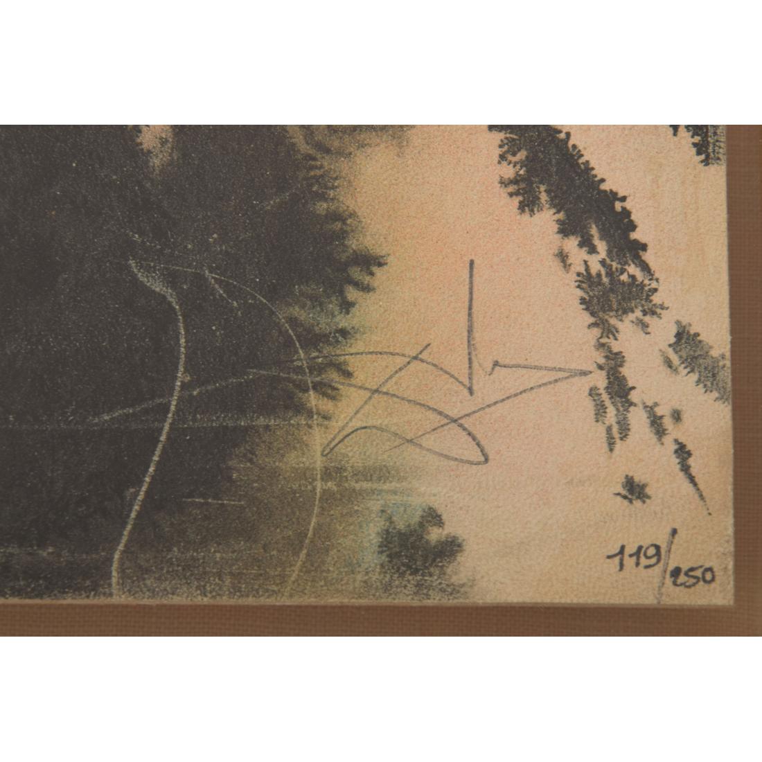 Salvador Dali “Moses Saved from the Waters” Lithograph, Signed Edition - Image 3