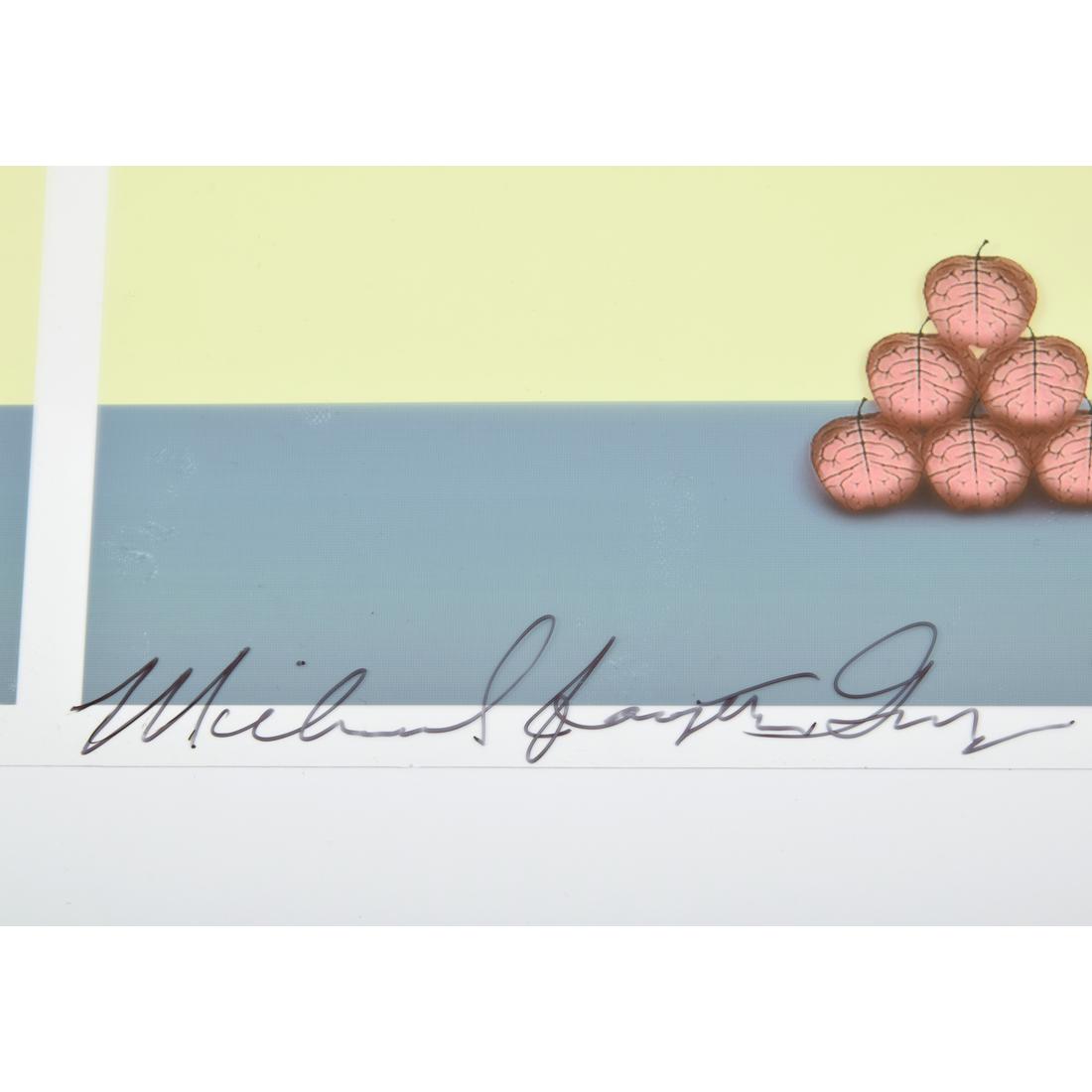 Michael Grey & Paulina Olsson Iris Print, Signed Edition - Image 3