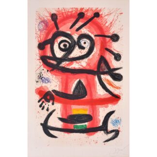 Joan Miro MAMBO Etching / Aquatint, 51″H