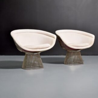 Pair of Warren Platner Lounge Chairs