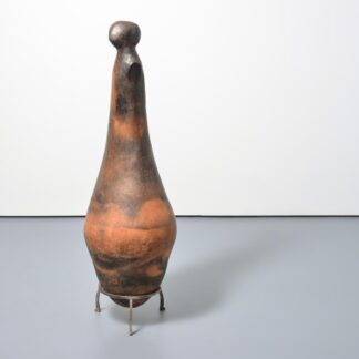 Massive Sydney K. Hamburger Sculpture / Vessel on Stand