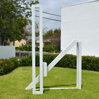 Large Jane Manus Abstract / Minimalist Outdoor Sculpture, 120″H