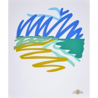Tom Wesselmann SEASCAPE (ROUND) Lithograph