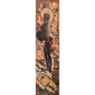 Purvis Young Painting, Estate of the Artist, 96″H