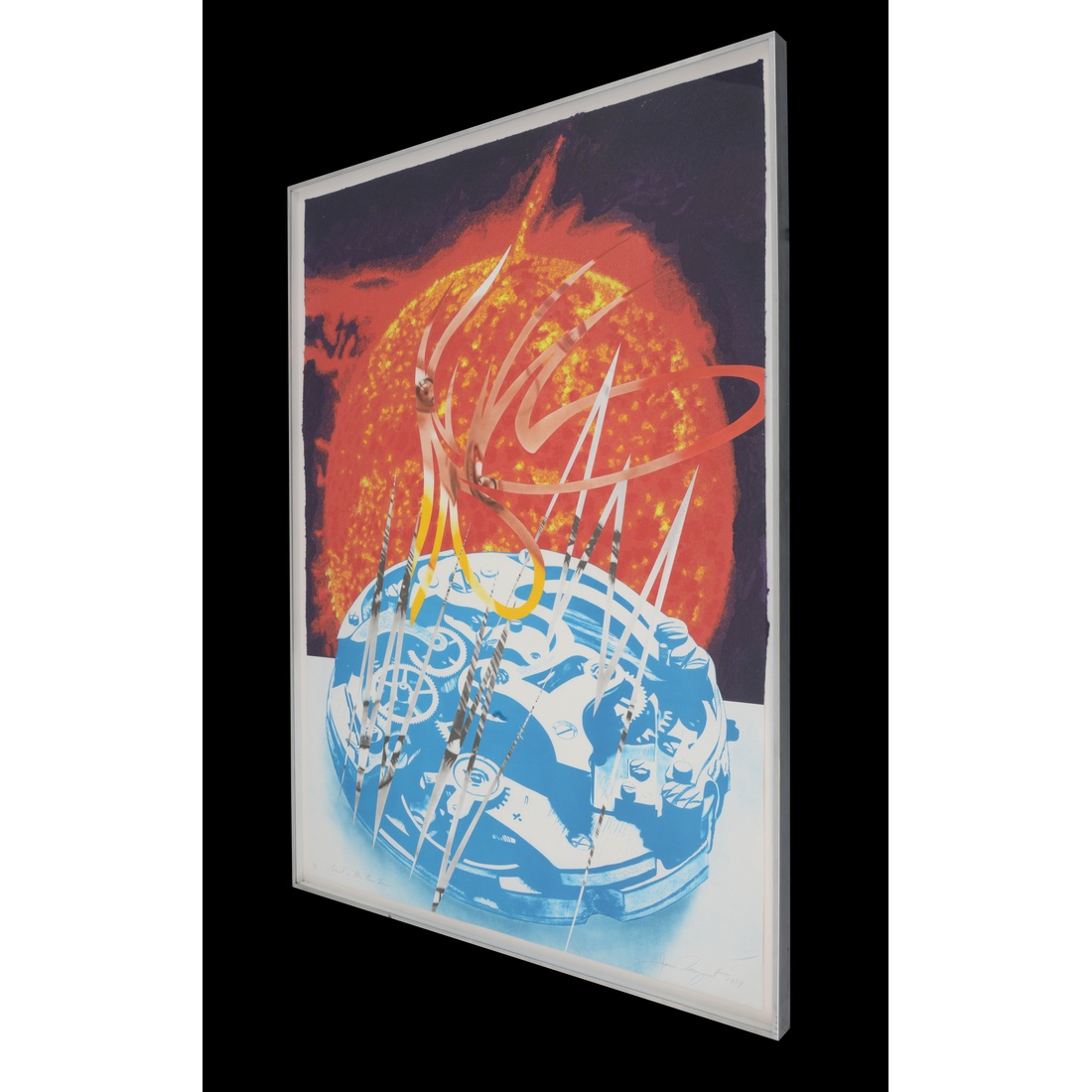 Large James Rosenquist SUN SETS… Print, 78″H - Image 13