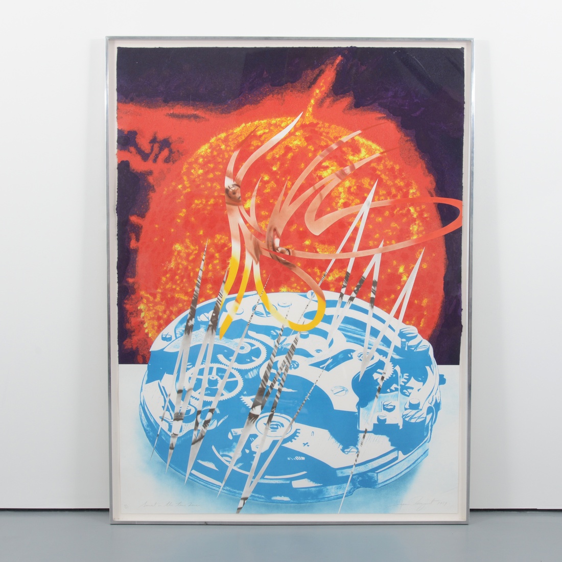 Large James Rosenquist SUN SETS… Print, 78″H - Image 2