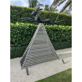 Barry Flanagan HELLS BELLS Sculpture, 2005, 95.5″H