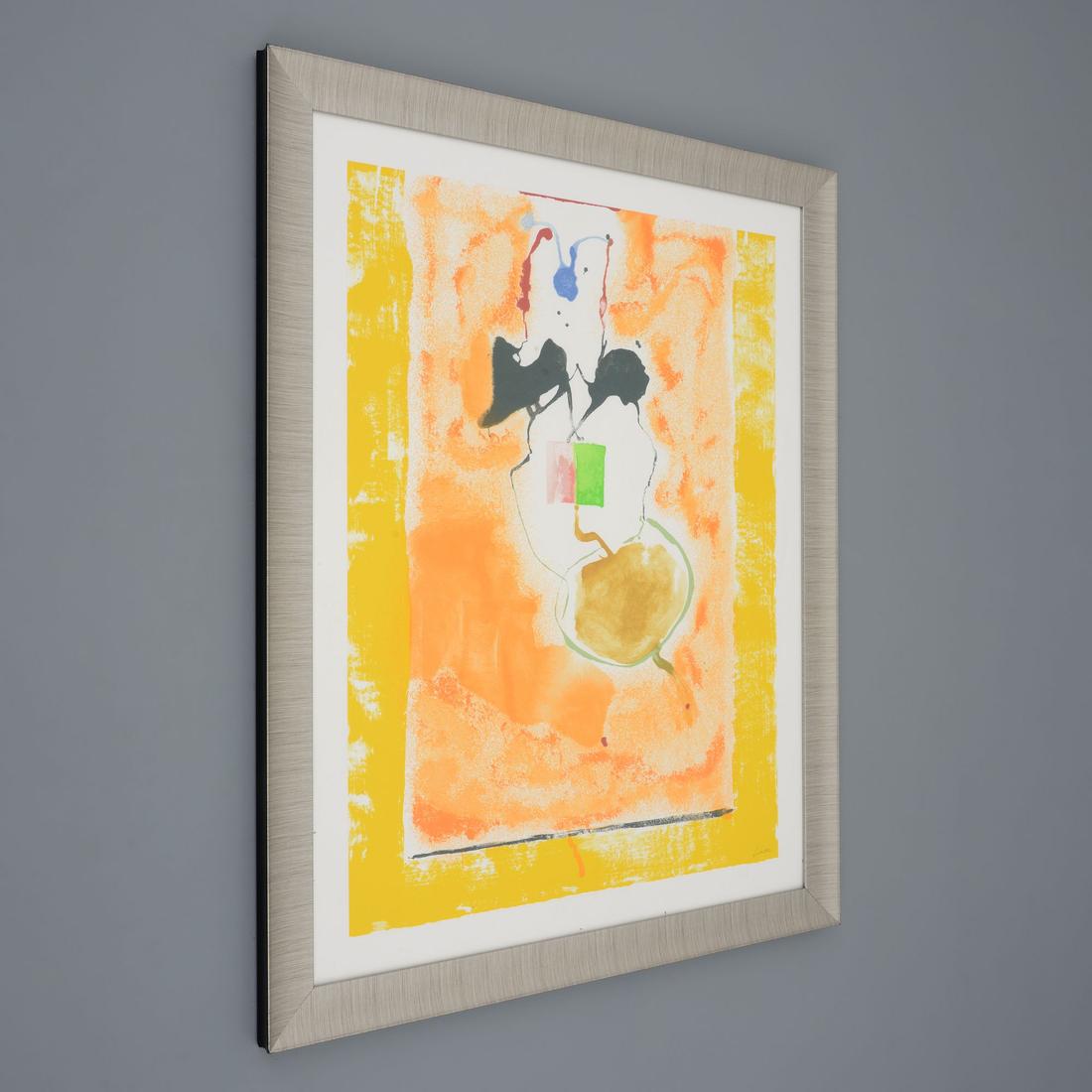 Helen Frankenthaler (after) SOLAR IMP Screenprint - Image 2