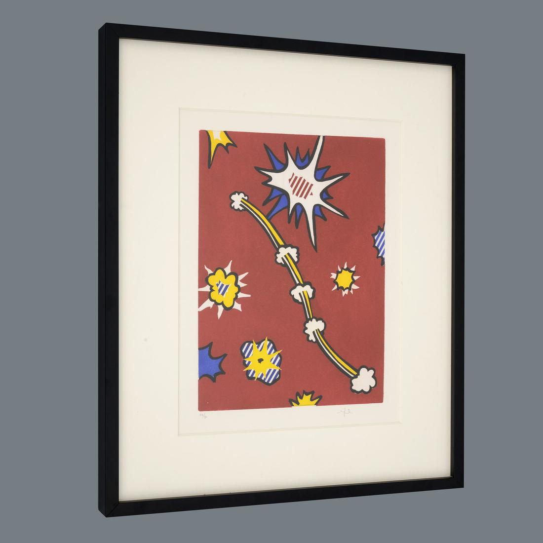 Roy Lichtenstein DE DENVER Aquatint - Image 2