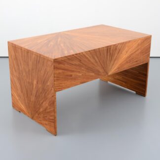 Straw Marquetry Desk, Manner of Jean-Michel Frank