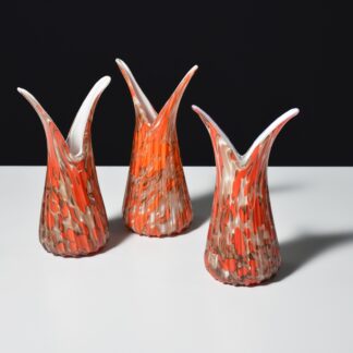 3 Fratelli Toso Vases, Leslie Pina Collection, Priced Each