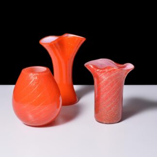 3 Fratelli Toso Vases / Vessels, Leslie Pina Collection, Priced Each