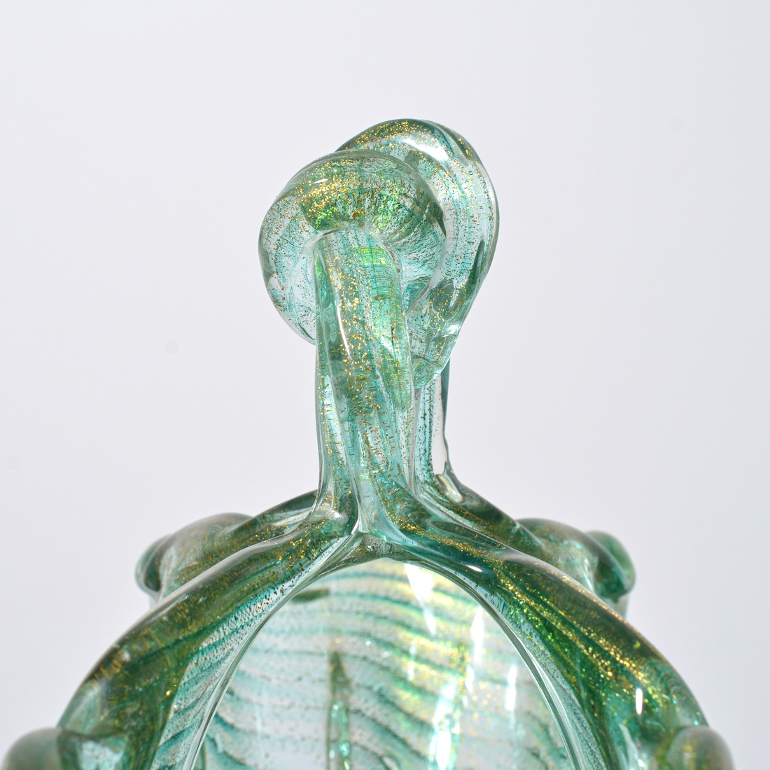 Ercole Barovier CORDONATO ORO Vase, 13.25″H, Murano - Image 6