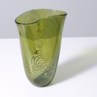 Giampaolo Seguso BELLE EPOQUE Vase, 12.75″H, Murano