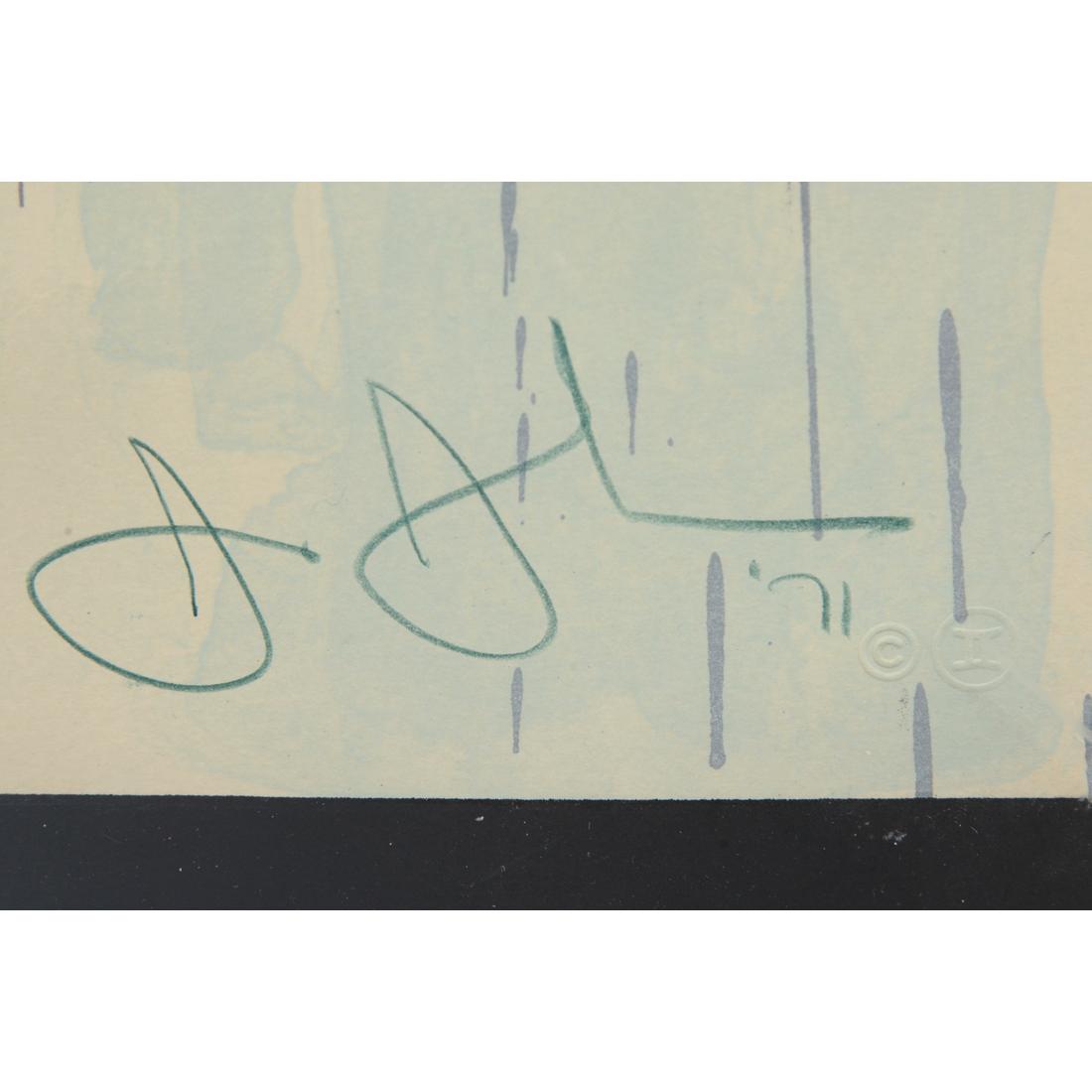 Jasper Johns COAT HANGER AND SPOON Lithograph - Image 5