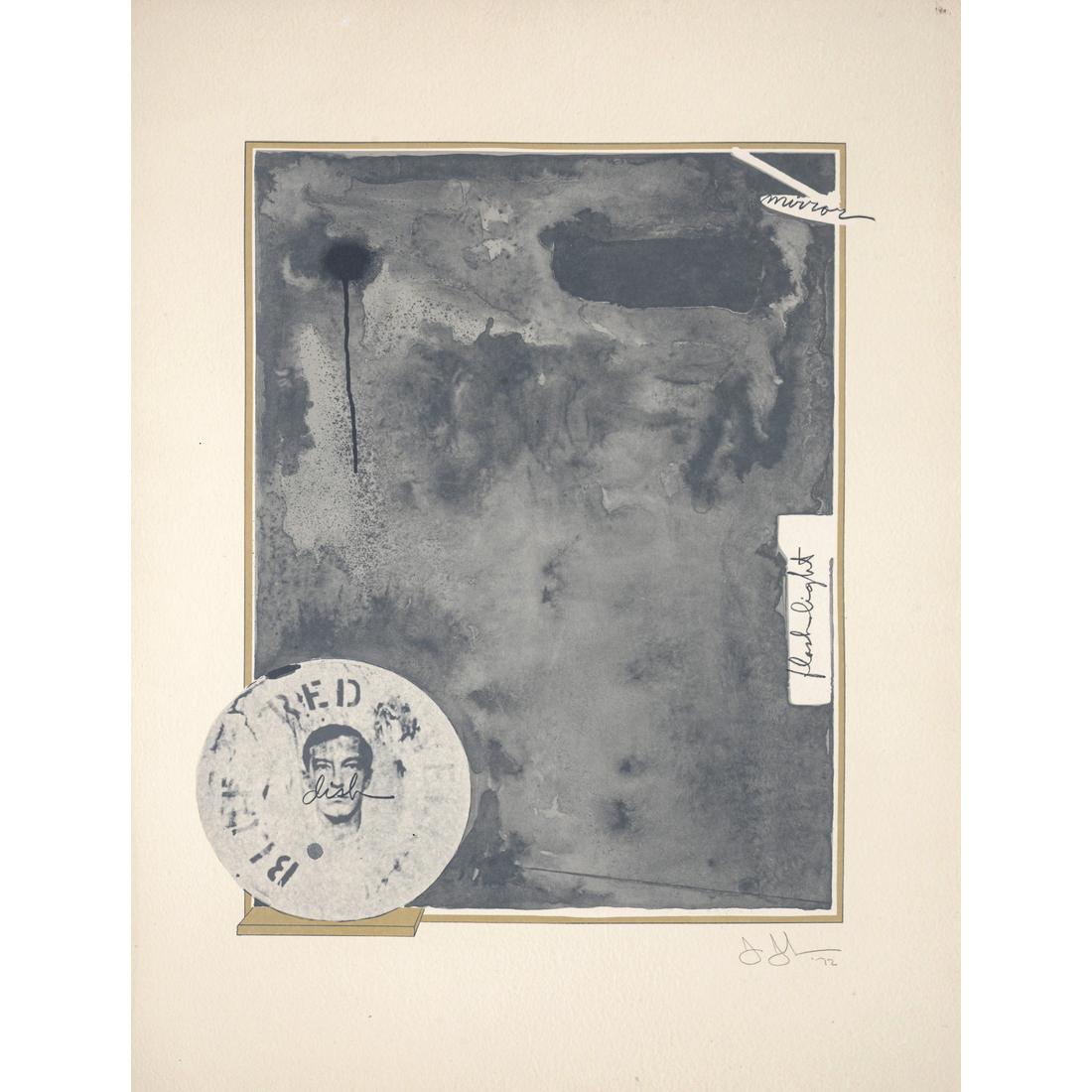Jasper Johns SOUVENIR I Lithograph