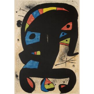 Joan Miro EL REI GARRELL Lithograph