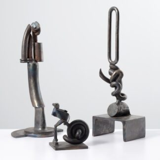 Karl Stirner Abstract Brutalist Bronze Sculptures, Priced Each