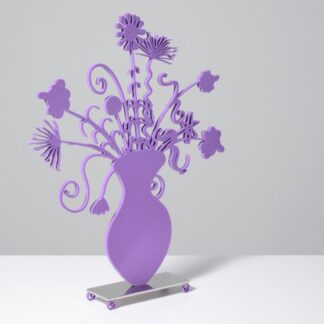 Kenny Scharf FLORES (PURPLE) Sculpture