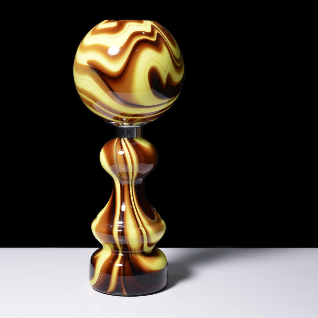 Large Carlo Moretti Table Lamp, 24″H, Leslie Pina Collection