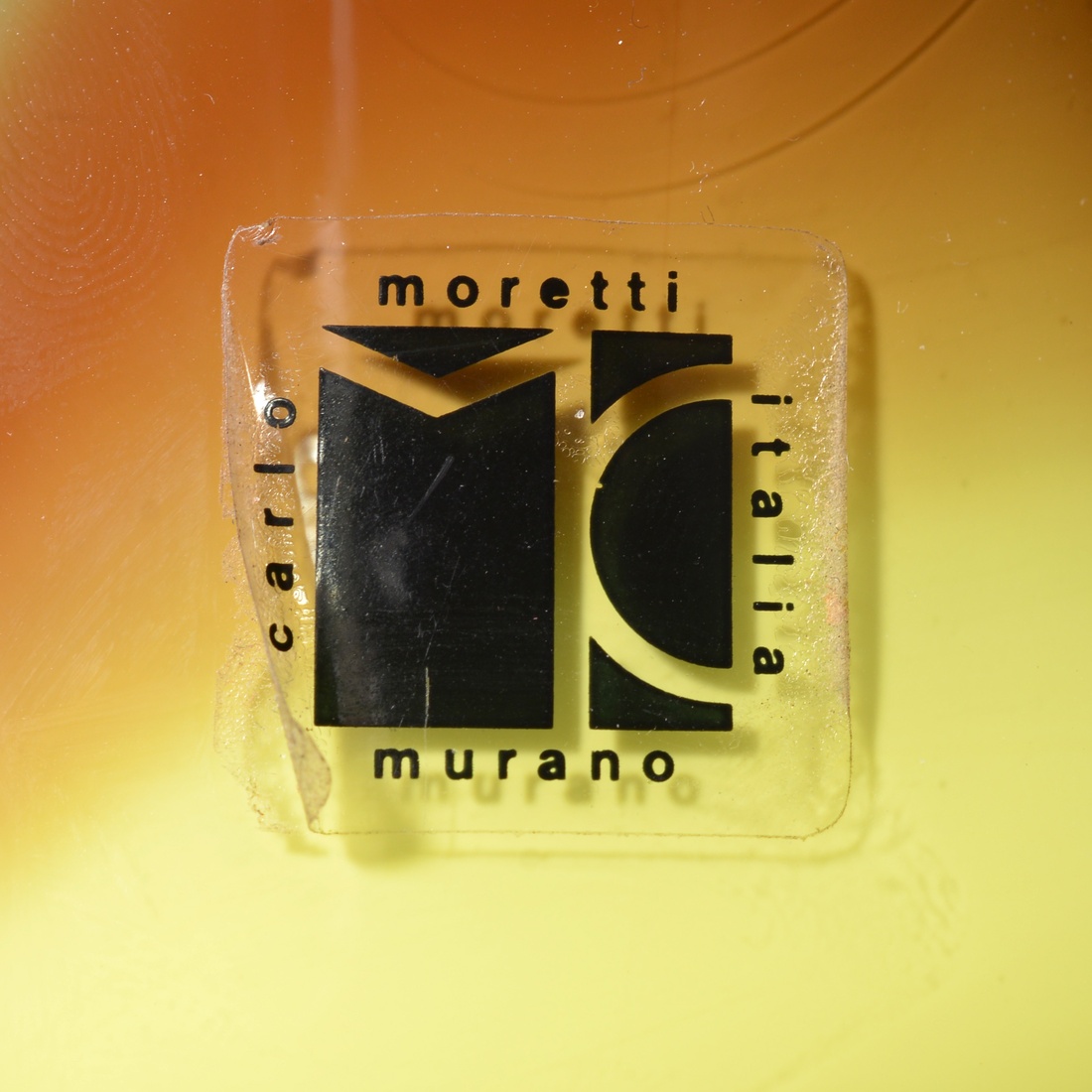 Large Carlo Moretti Table Lamp, 24″H, Leslie Pina Collection - Image 10