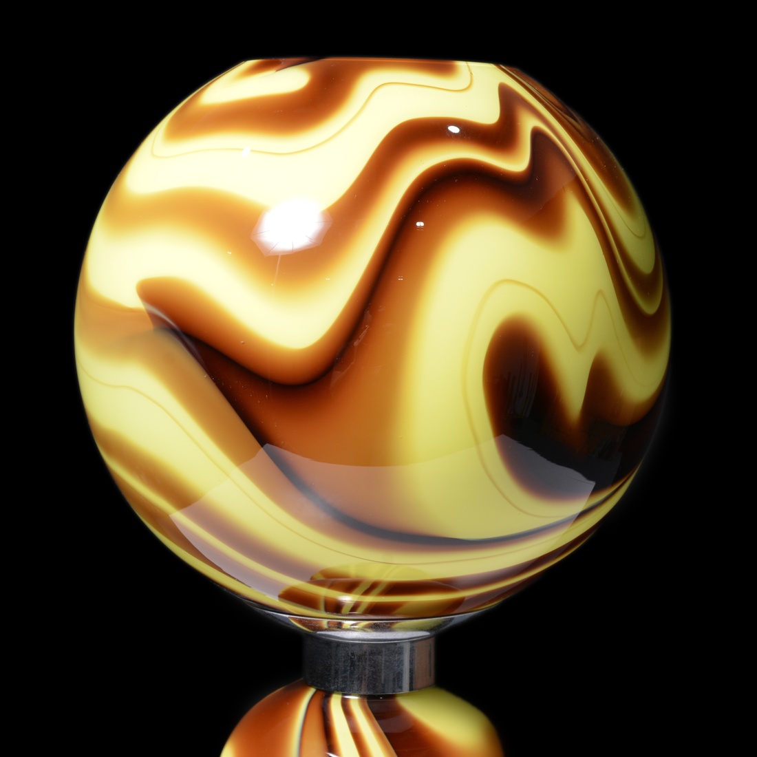 Large Carlo Moretti Table Lamp, 24″H, Leslie Pina Collection - Image 5