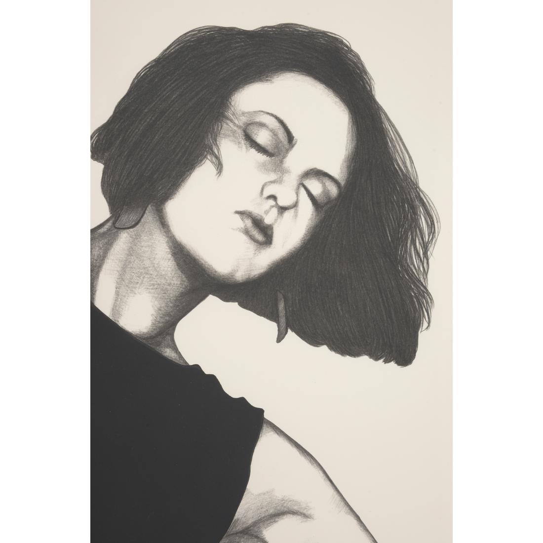 Large Robert Longo TILLMAN Lithograph, 70″H (JAMES also available, priced each) - Image 4