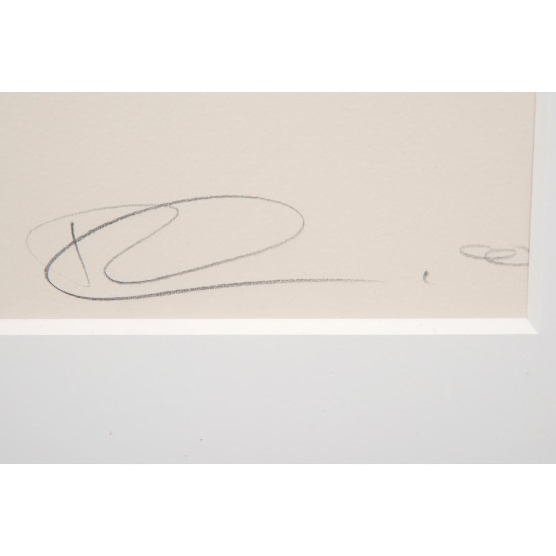 Large Robert Longo TILLMAN Lithograph, 70″H (JAMES also available, priced each) - Image 7