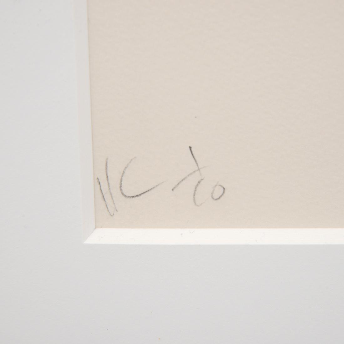 Large Robert Longo TILLMAN Lithograph, 70″H (JAMES also available, priced each) - Image 8