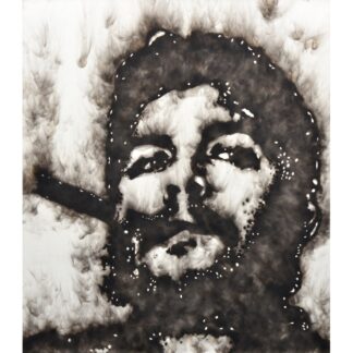 Large Sabino Guisu Smoke Painting, Che Guevara