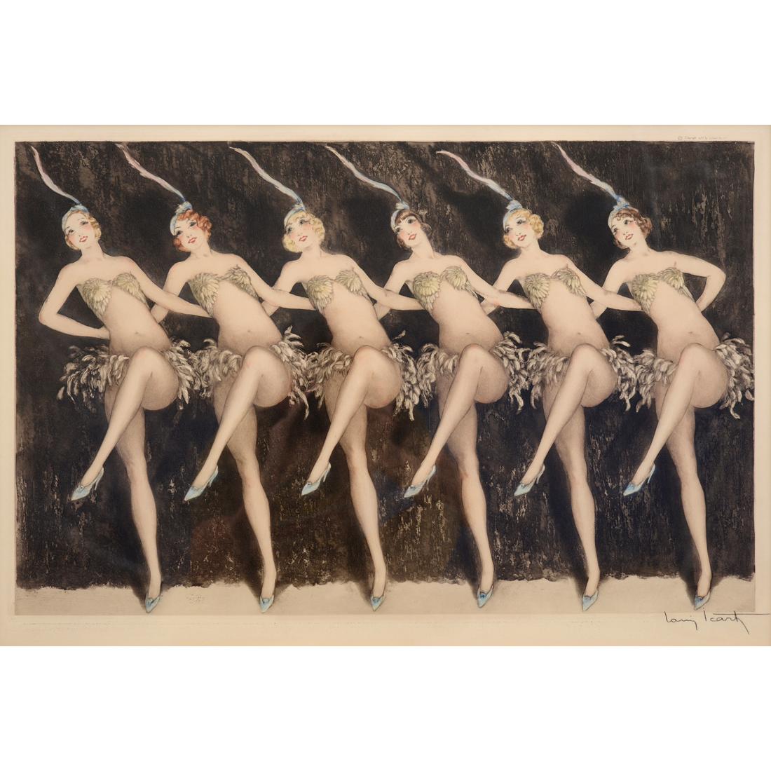 Louis Icart FOLLIES (FOLIES) Etching - Image 4