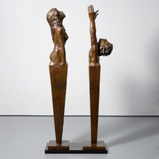 Monumental Victor Salmones THE CHOSEN Sculptures, 78″H