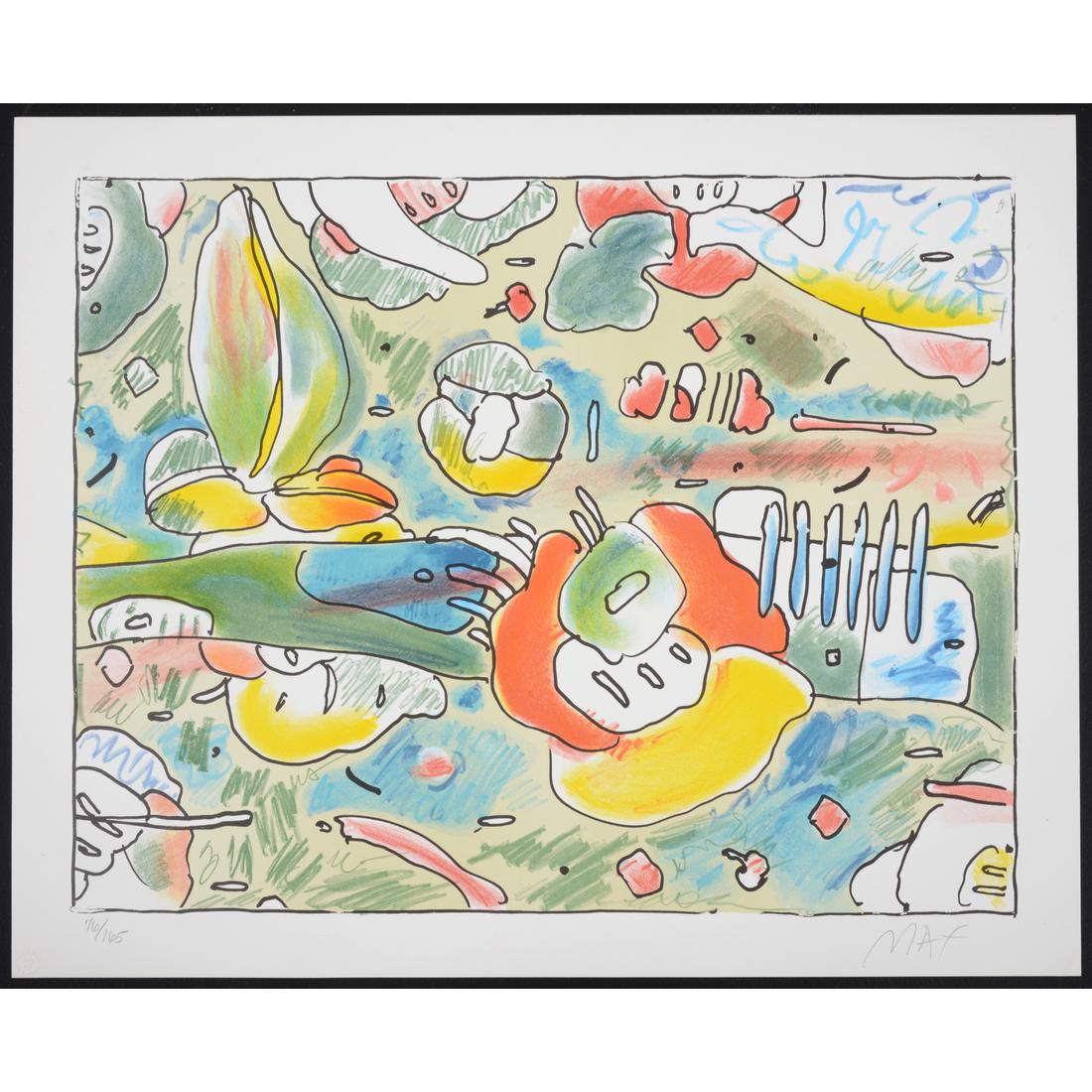 Peter Max COMPOSITION Serigraph - Image 2
