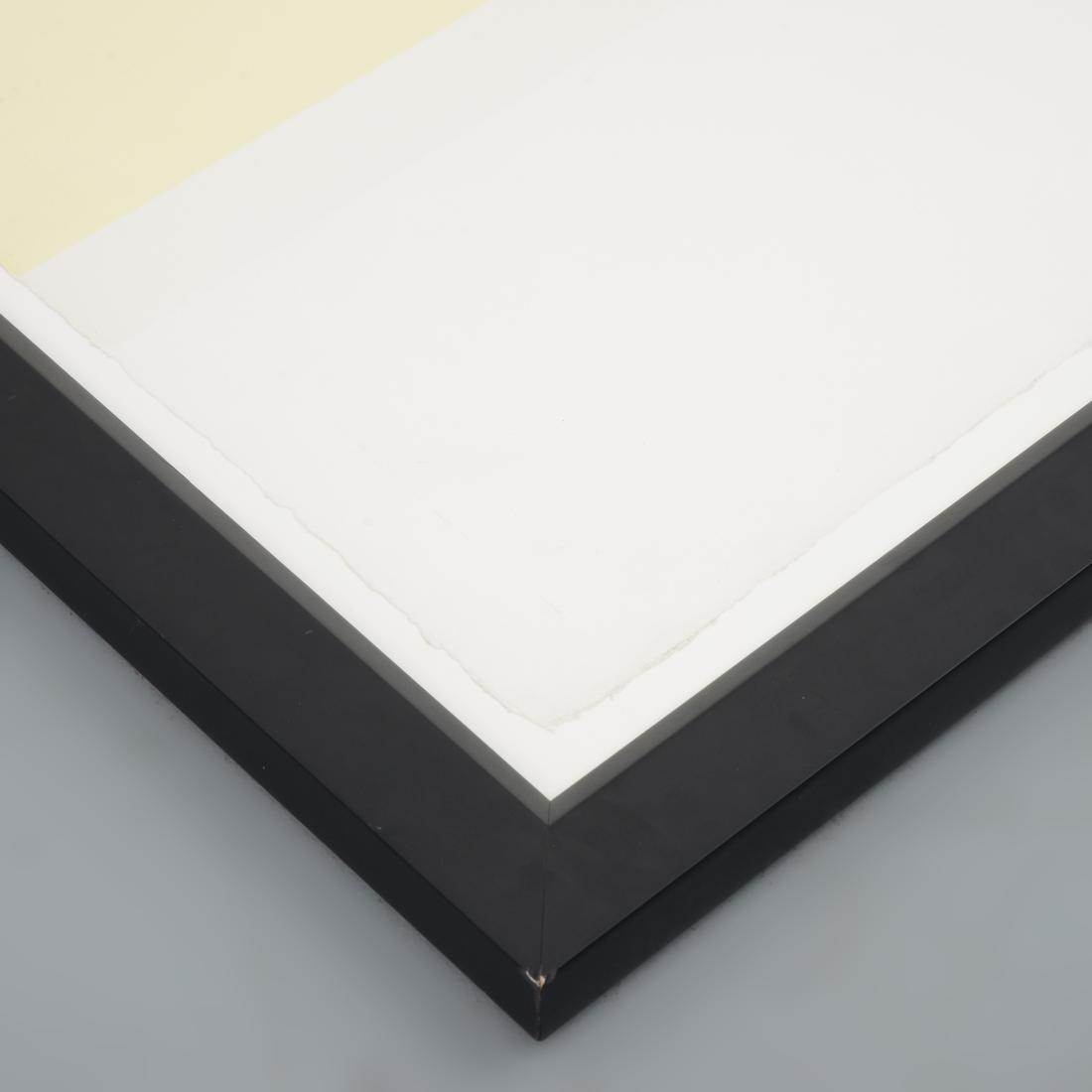 Robert Motherwell UNTITLED (YELLOW/BLACK) Screenprint - Image 4