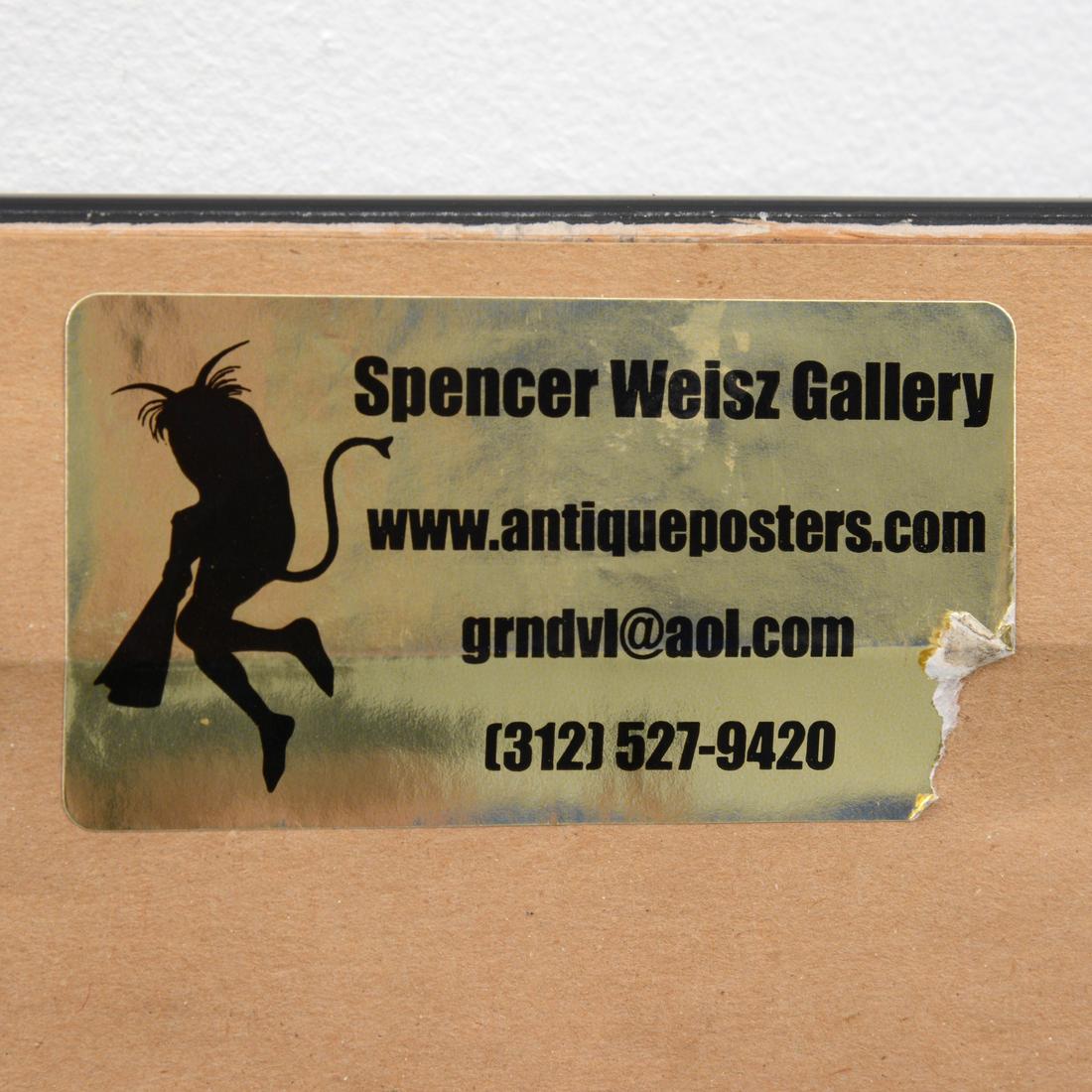 Robert Motherwell UNTITLED (YELLOW/BLACK) Screenprint - Image 8